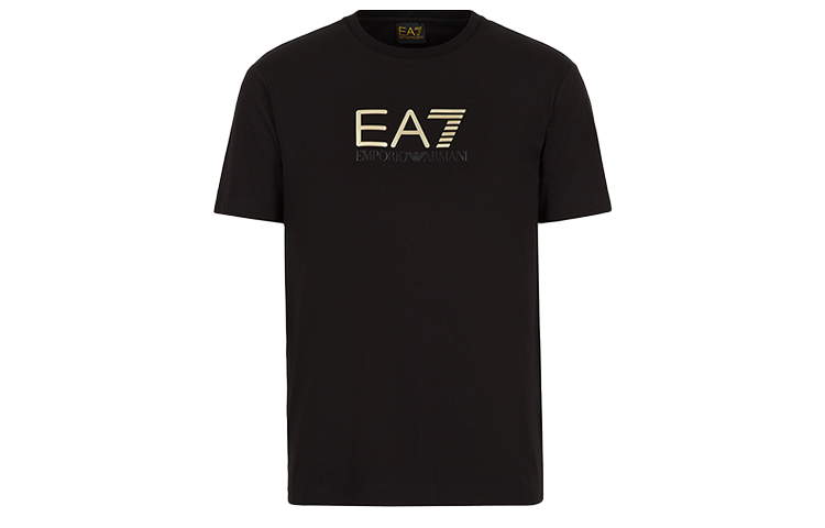 

Футболка мужская черная EA7 SS22 EMPORIO ARMANI