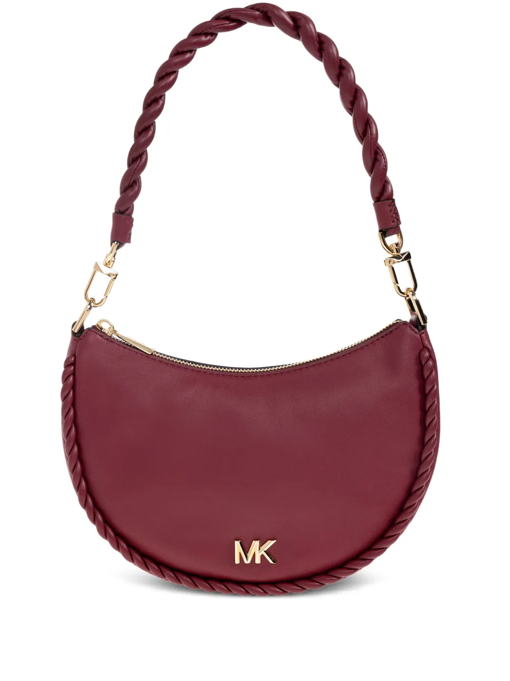 

Сумка через плечо Kyla в форме полумесяца с плетеной отделкой Michael Michael Kors, красный