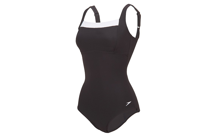 

Женский купальник сплошной черный Speedo