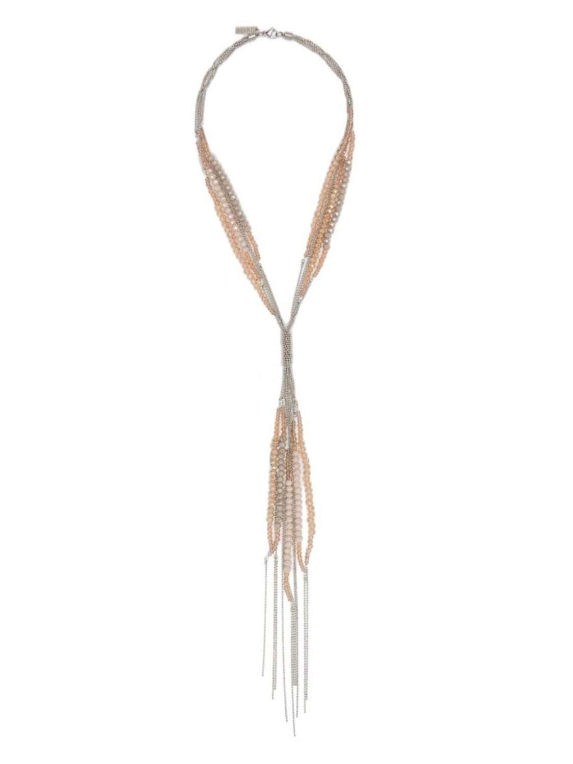 

Колье Tie Peserico, нейтральный цвет