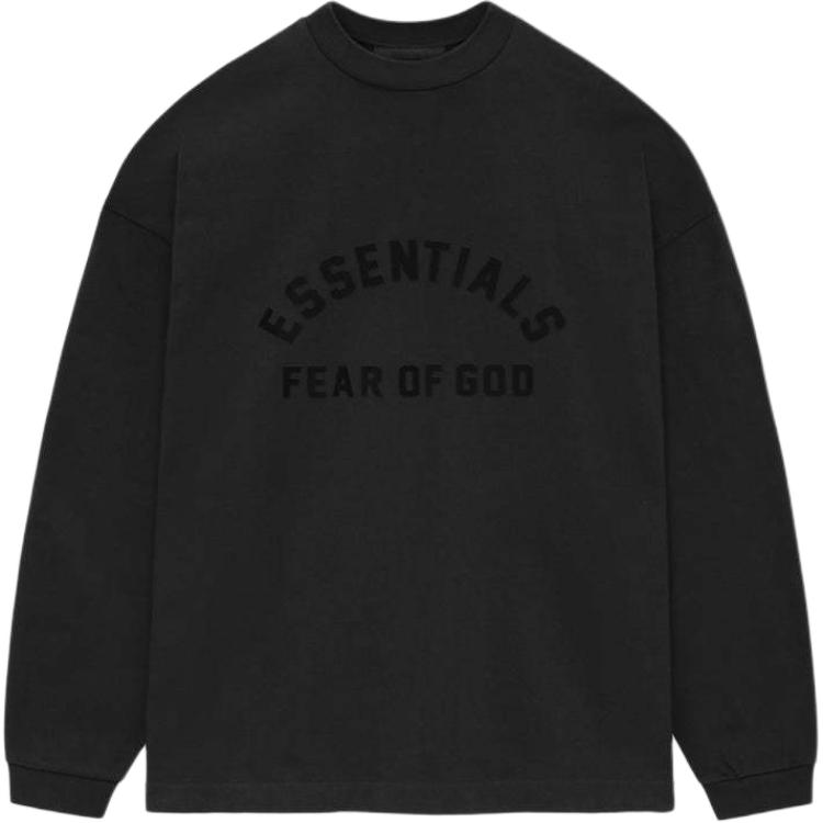 

Футболка летняя коллекция 2024 года женская Genki черная/черная Fear Of God Essentials