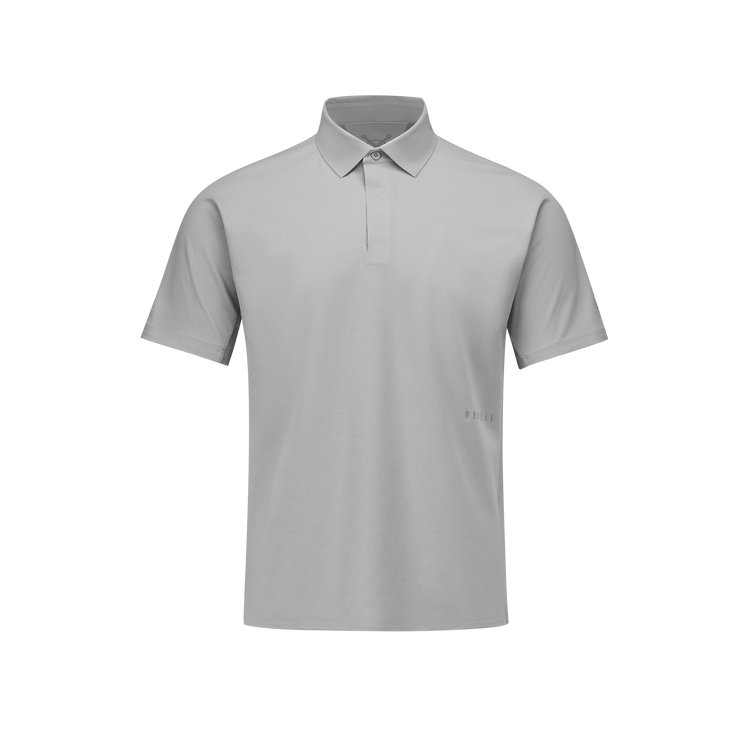

Поло Dualis мужское DESCENTE, светло-серый