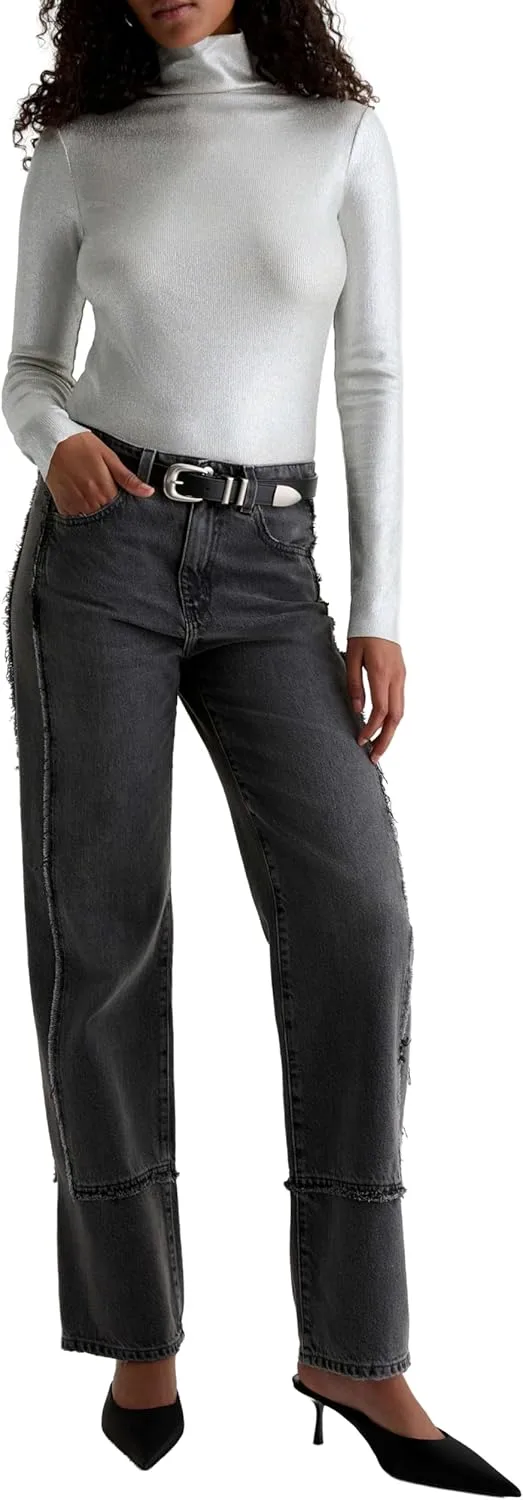 

Женские джинсы Brinley Mid Rise Straight AG Jeans