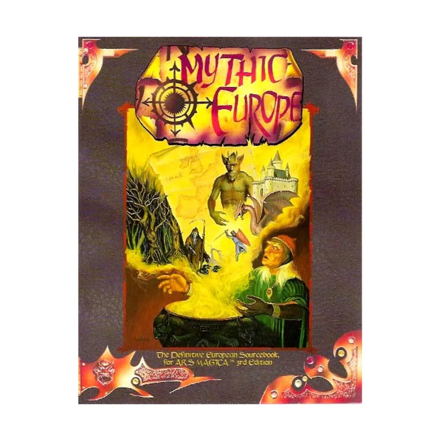 

Mythic Europe, Ars Magica (White Wolf), мягкая обложка