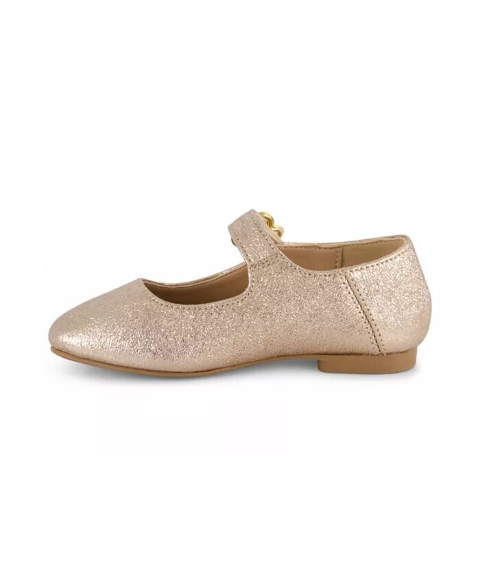 Балетки «Маленькие и большие девочки» Maeve Michela Sam Edelman, золотой — фото 2