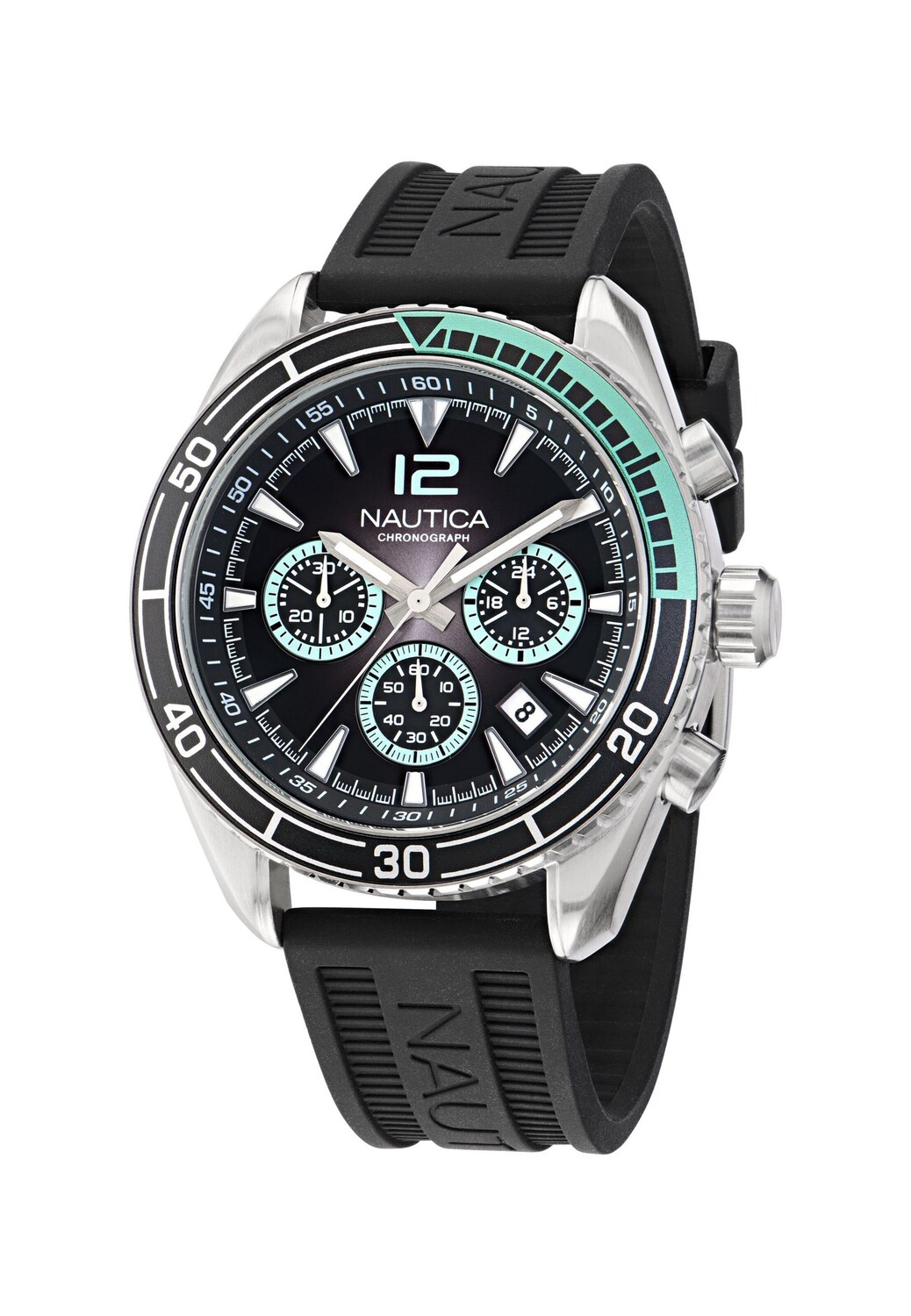 

NAUTICA Часы Analog 'KEY BISCANE' в черном цвете