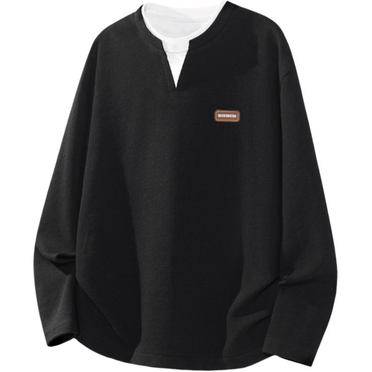 

Футболка с длинным рукавом Unisex WARRIOR, черный[free diy badge]