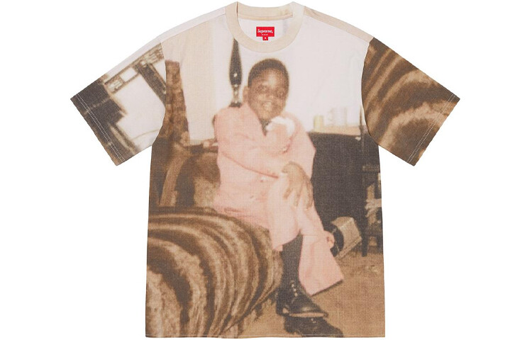 

SS21 Неделя 1 Biggie Топ из однотонной ткани многоцветный Supreme, цвет Coffee