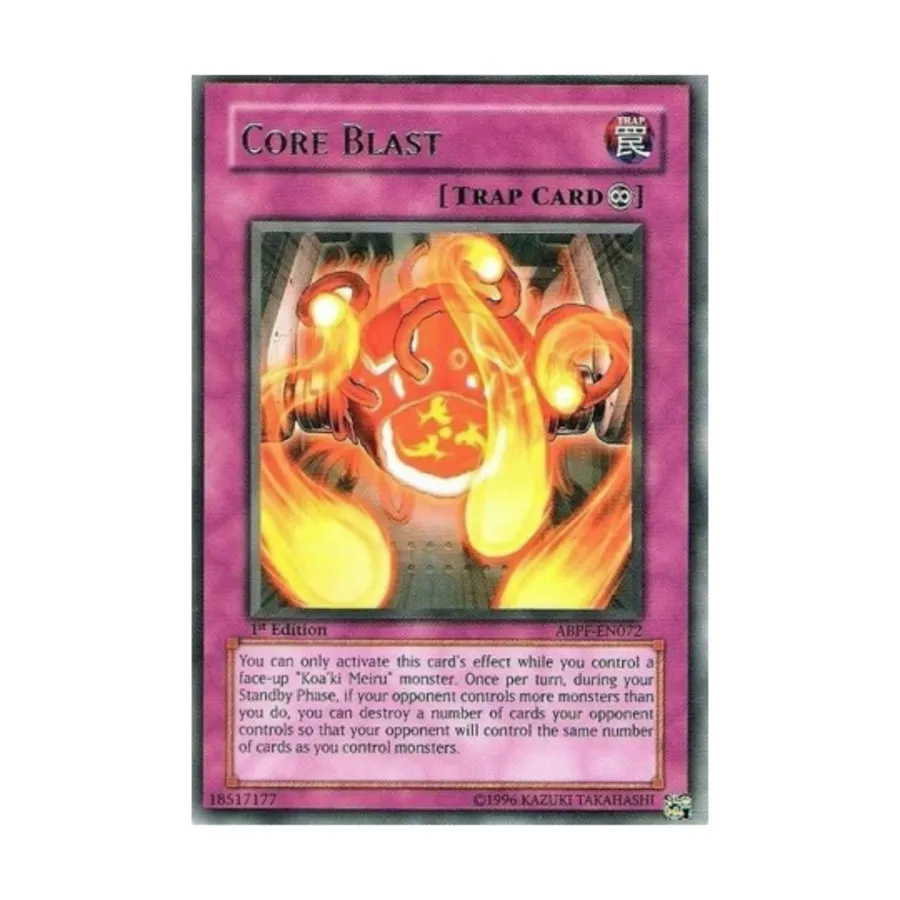 

CCG Взрыв ядра (редкий), Yu-Gi-Oh - Absolute Powerforce - Singles