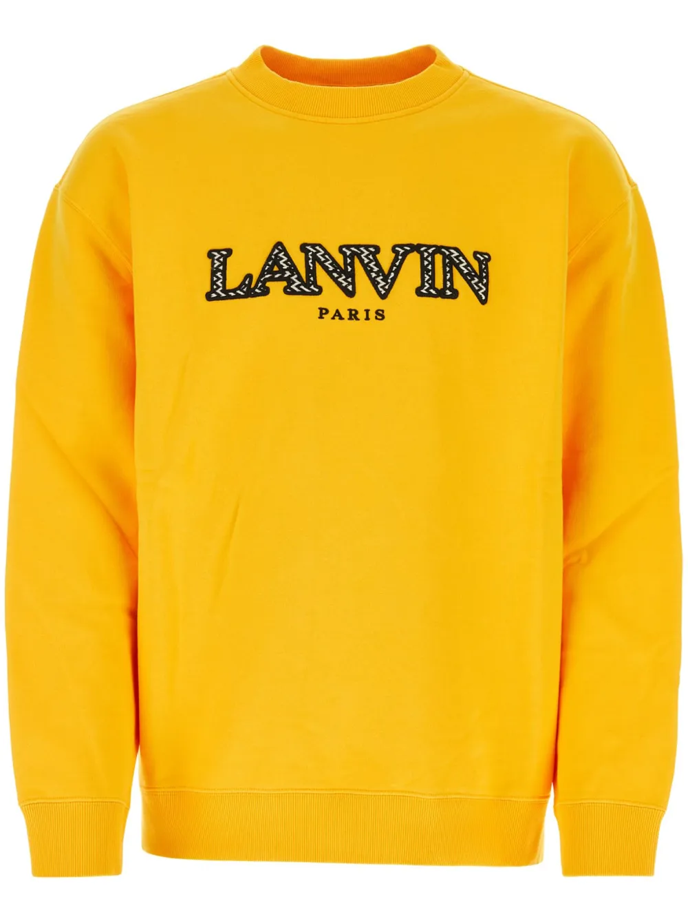 

Толстовка с вышитым логотипом Lanvin, желтый