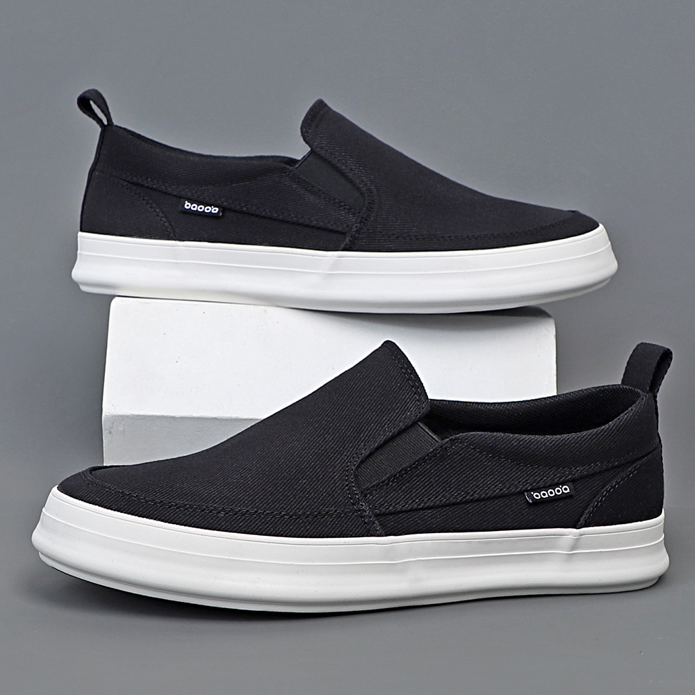 Baoda Мужские повседневные кроссовки Low Top серые, цвет Gray — фото 4