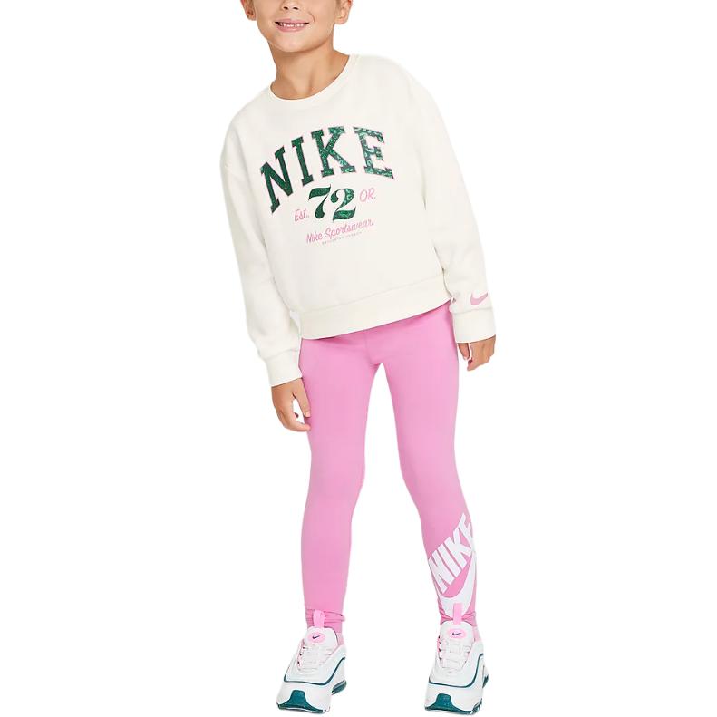 Свитшот Swoosh Sail White для детей 3-7 лет Nike, белый — фото 4