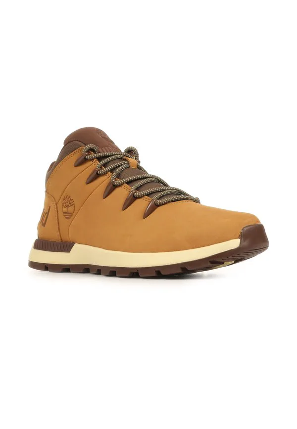 Кроссовки sprint trekker mid trainers Timberland, Medium Brown Nubuck — фото 2