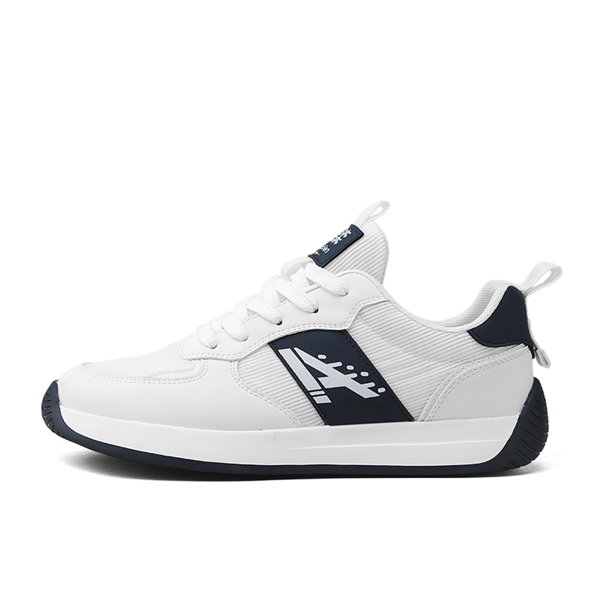 

Дышащие и легкие низкие повседневные туфли для мужчин Mulinsen, White Blue