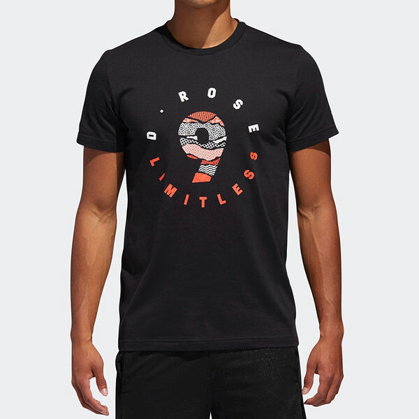 Футболка Adidas Rose Limitless Tee 'Black', черный — фото 3