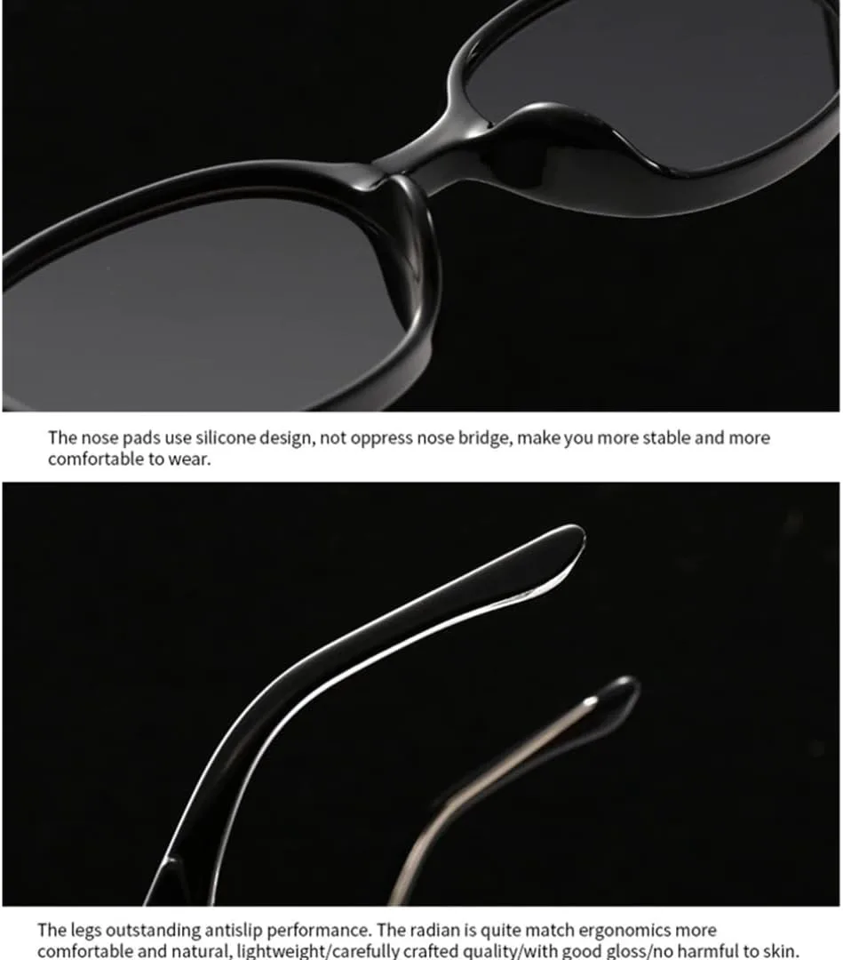 

Ретро-очки, качественные, маленькие овальные, женские, с защитой от УФ-излучения UV400, модные, с заклепками, мужские солнцезащитные очки SZVVBKK, C2 Champagne Tea