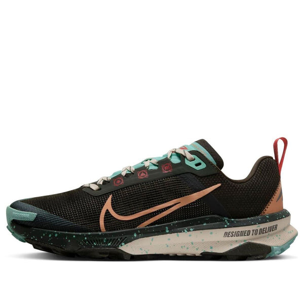 Кроссовки kiger 9 'sequoia amber brown' Nike, мультиколор