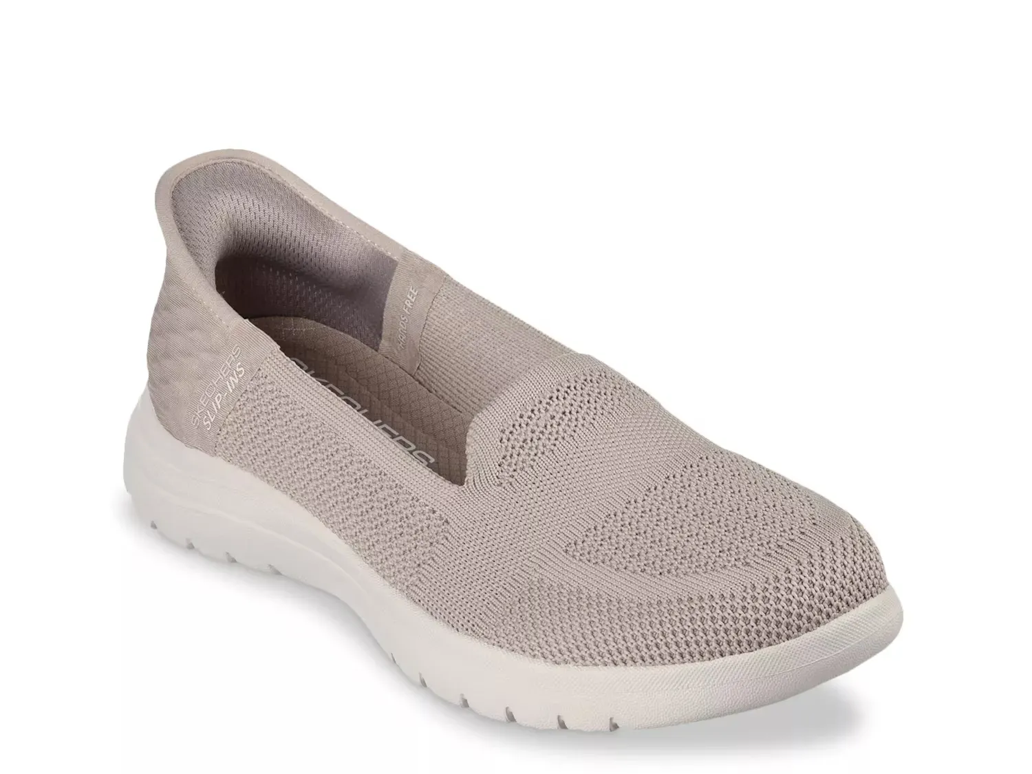 Hands Free Slip-Ins: On the Go Flex Serene Слипоны Skechers, Taupe