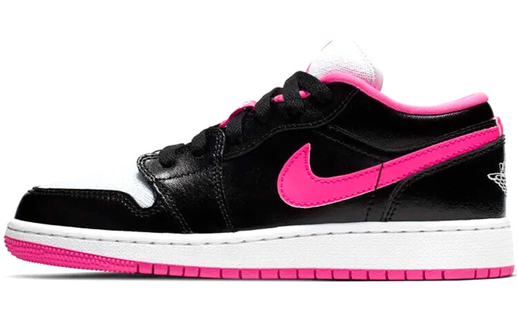 

Кроссовки Jordan 1 Low Black White Hyper Pink GS