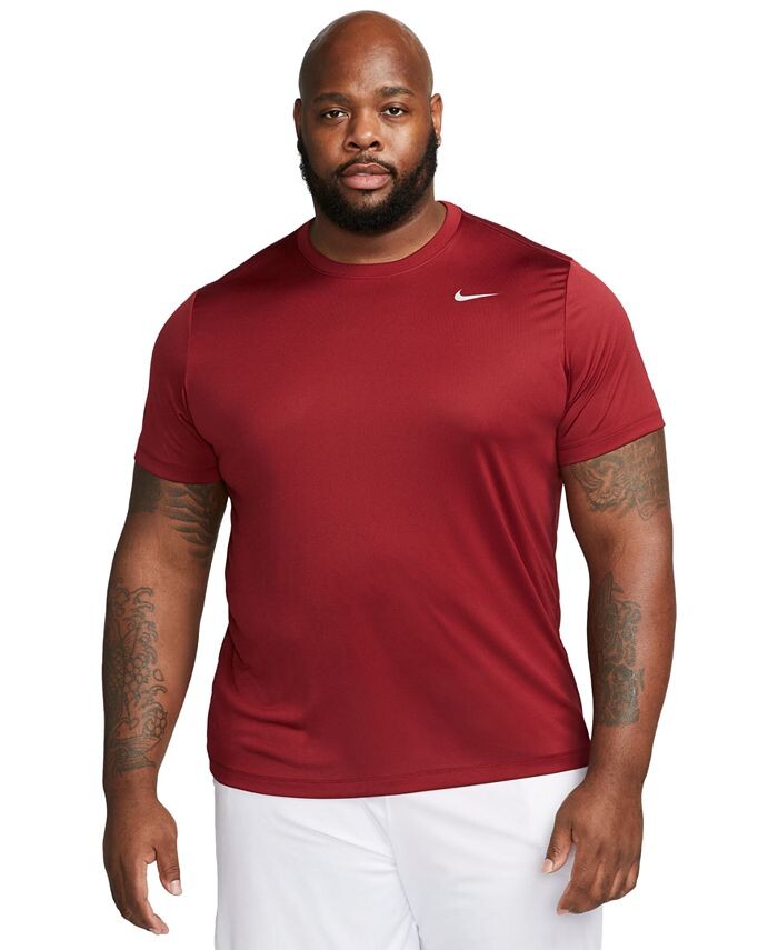 

Мужская футболка для фитнеса Dri-FIT Legend Nike, цвет Team Red/matte Silver