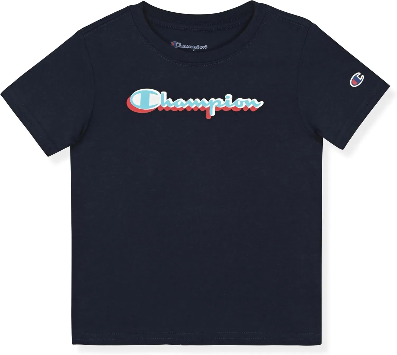 Детский спортивный набор Champion: футболка и шорты, New Blue — фото 2
