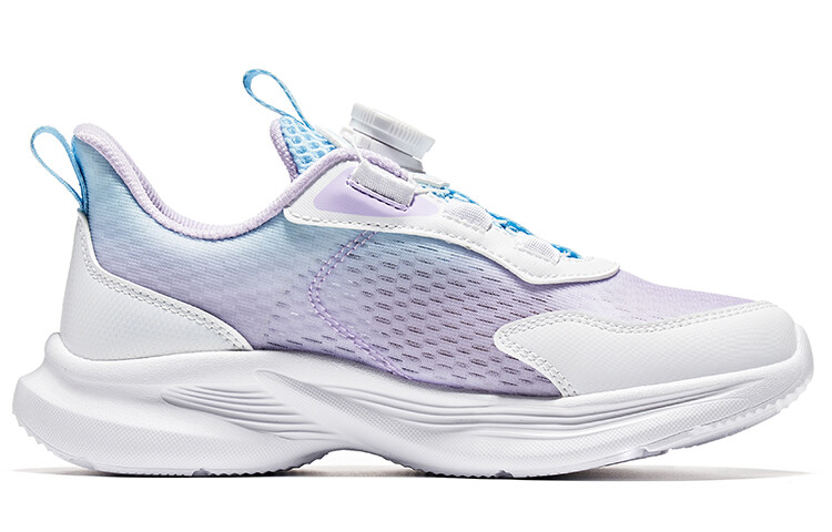 Детские кеды Kids Low-top Белый/Фиолетовый Erke Kids, фиолетовый — фото 2