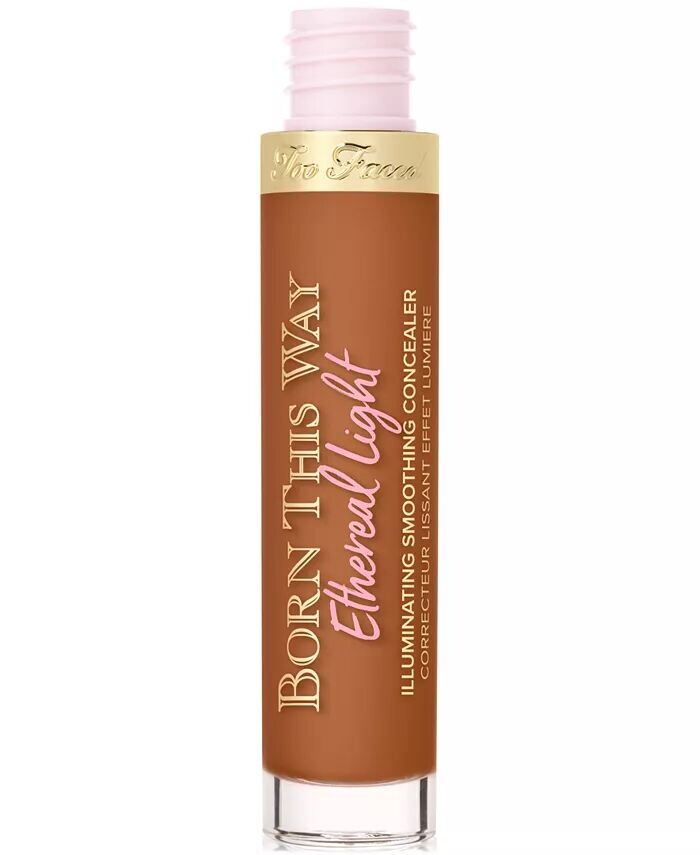 Born This Way Ethereal Light Осветляющий разглаживающий консилер Too Faced, цвет Caramel Drizzle - Deep With Golden Undertones — фото 2