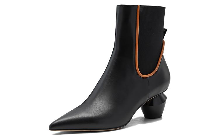 NINE WEST Челси ботинки женские черные высотой 5,5 см, цвет Black — фото 4