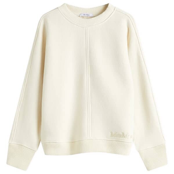 

Свитер с текстурой Cral Max Mara, белый