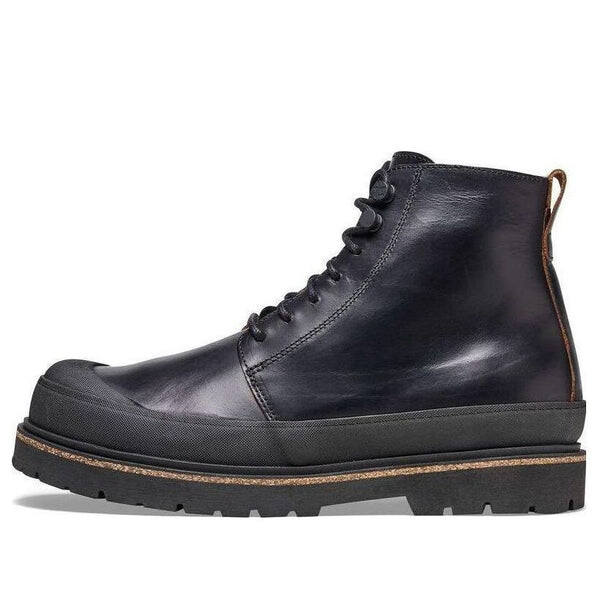 

Кроссовки prescott men waxy leather 'black' Birkenstock, черный