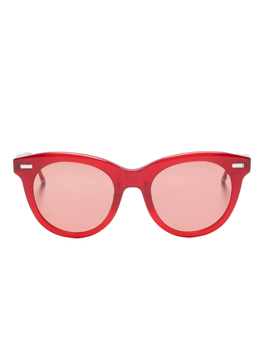 

Солнцезащитные очки «кошачий глаз» Thom Browne Eyewear, красный