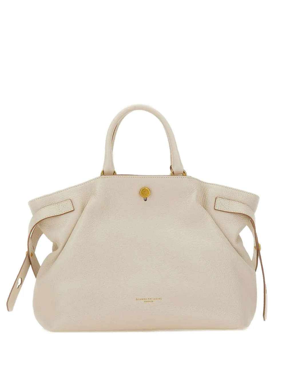 

Сумка-тоут средняя Claudette из кожи Gianni Chiarini, бежевый