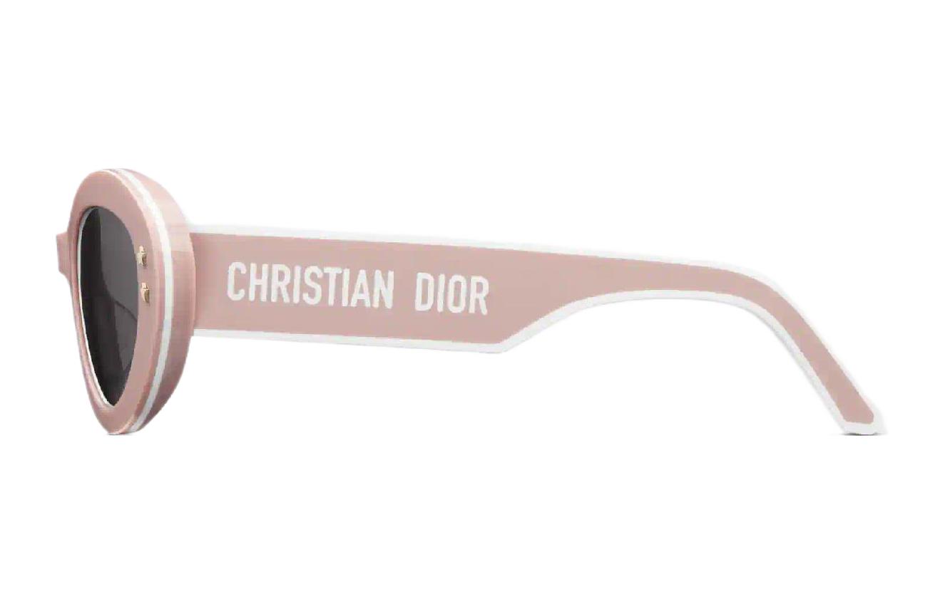 Кошачий глаз солнцезащитные очки женские розовые DIOR — фото 4