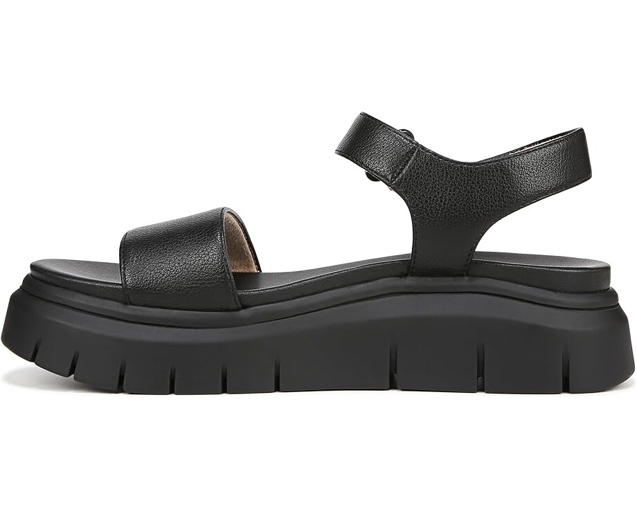 Сандалии Naturalizer SOUL Naturalizer - Poppi Ankle Strap Platform Flat, цвет Black Faux Leather — фото 4