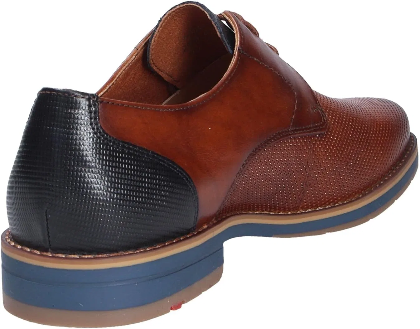 Мужские низкие кроссовки LLOYD Drift 110 на шнуровке, Brown, Brown, Blue — фото 4