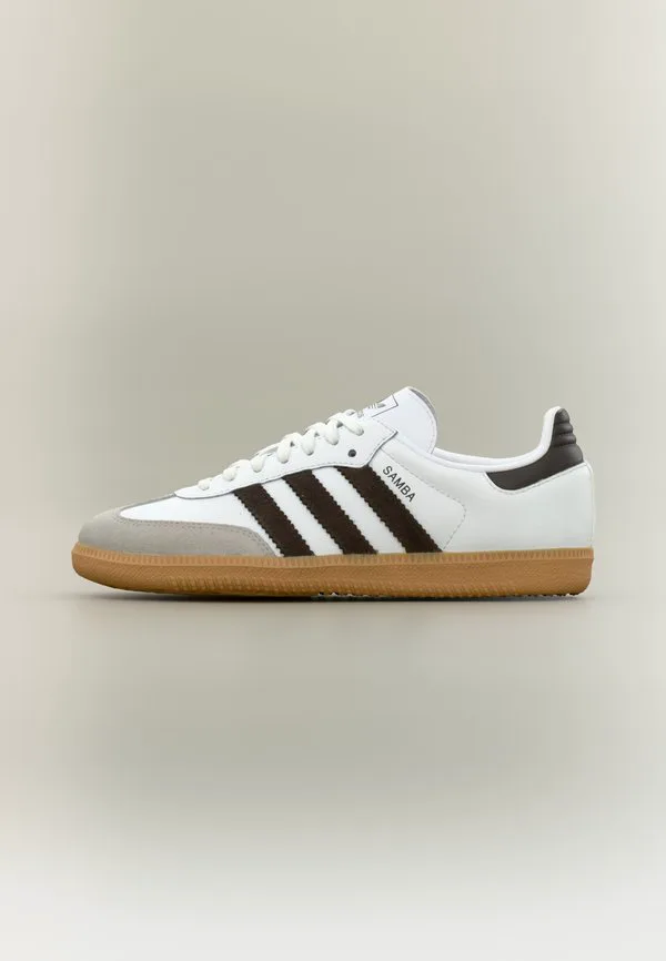 Кроссовки samba унисекс Adidas Originals, Footwear White/Aurora Coffee/Clear Granite