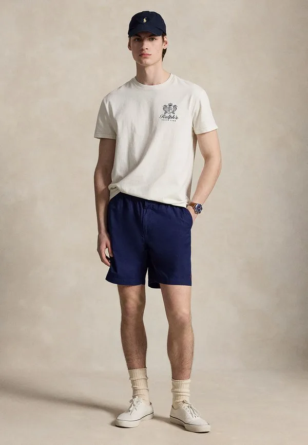 8-Дюймовые короткие шорты из саржи в стиле поло-препстер Polo Ralph Lauren, Spring Navy — фото 2