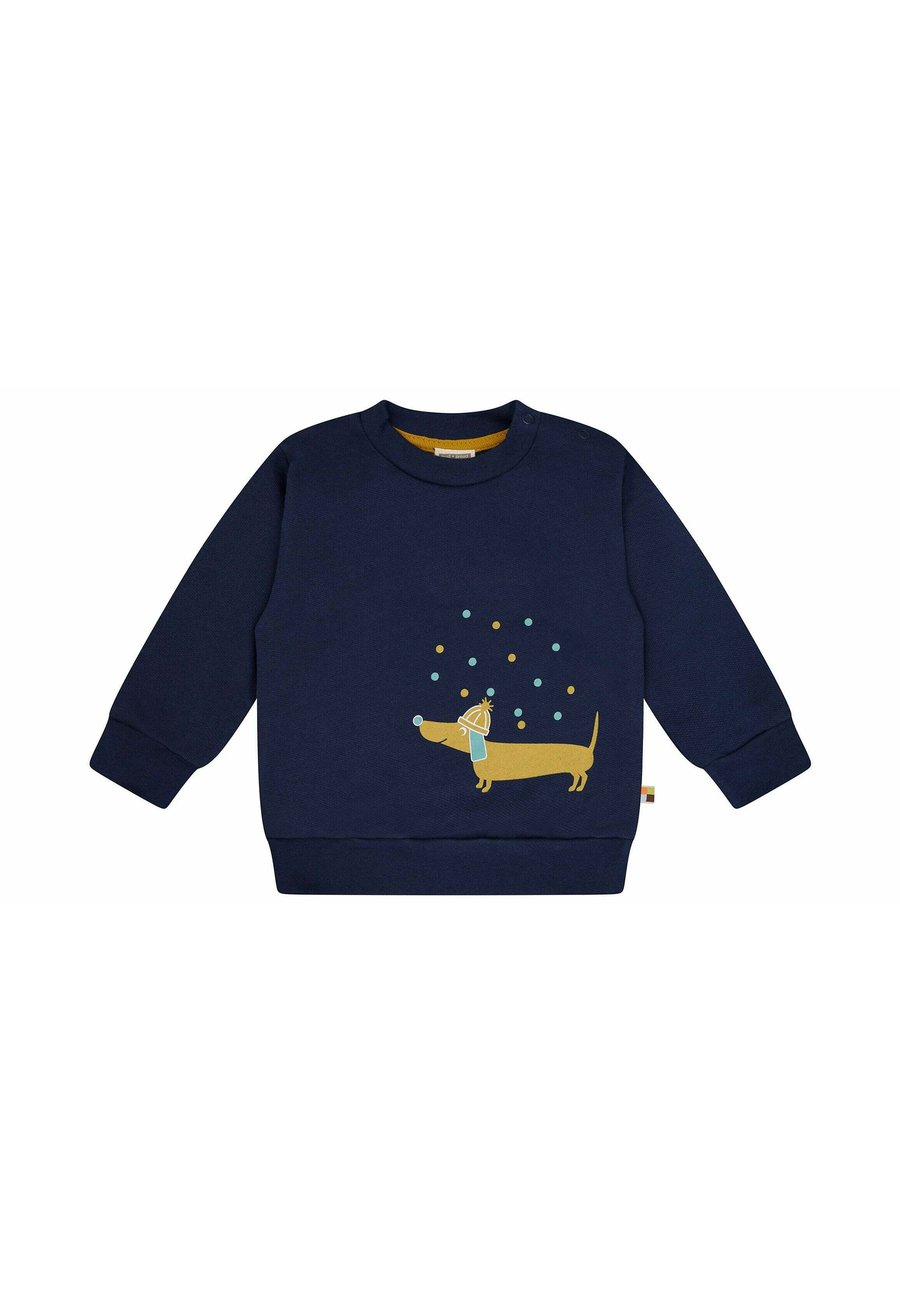 Толстовка loud + proud MIT DRUCKMOTIV, Ultramarine/Dark Blue