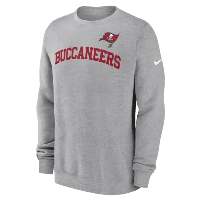 

Толстовка Nike Tampa Bay Buccaneers Club, цвет Grey Heather