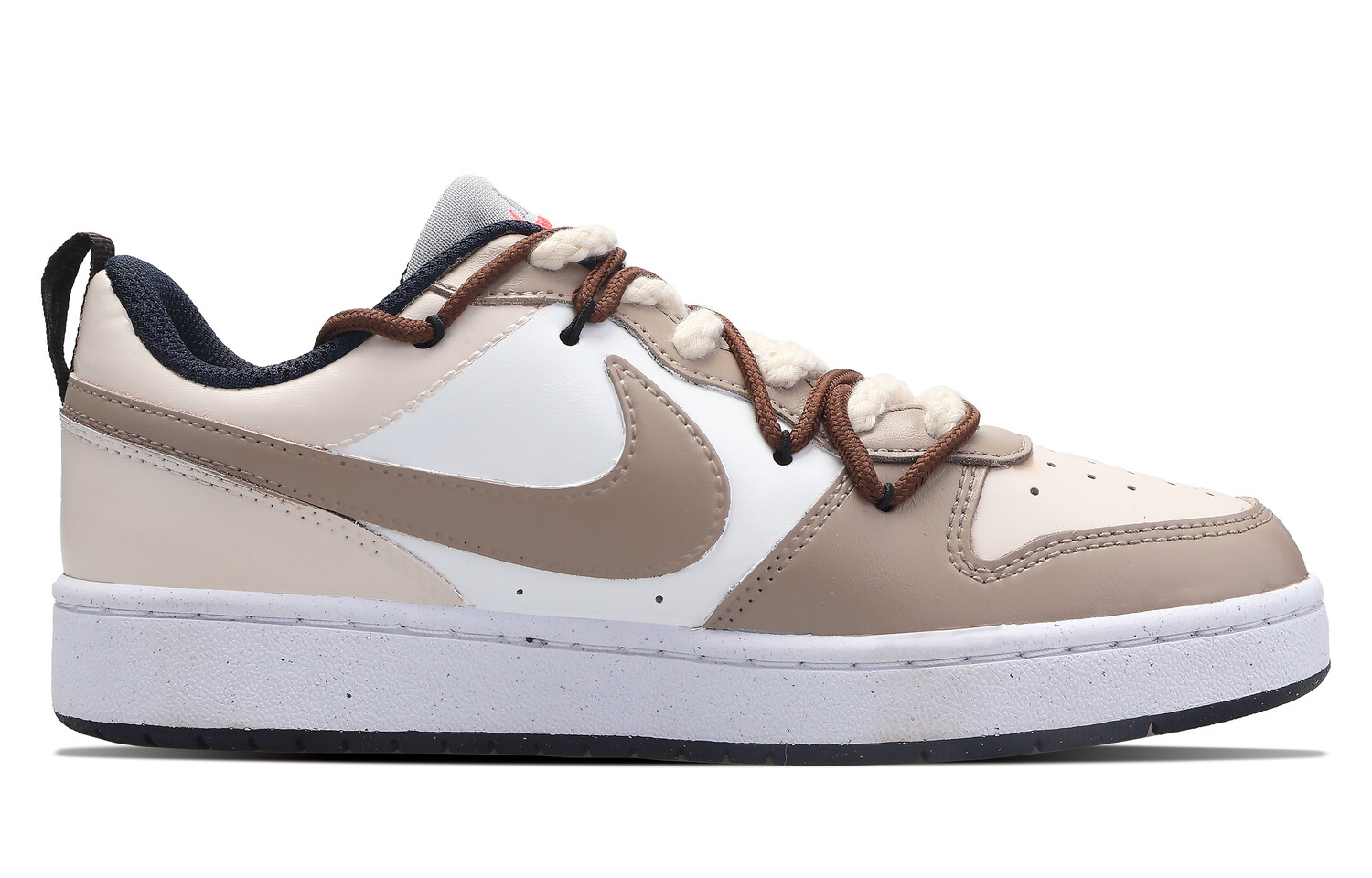 

Кроссовки Nike Court Borough Series Skateboard Shoes Women's Low-Top Brown