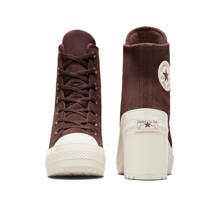Туфли на высоком каблуке Chuck 70 женские, земляно-коричневый Converse — фото 4