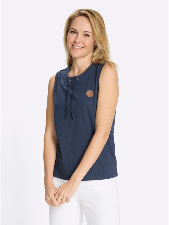 

Sieh an! Футболка темно-синего цвета