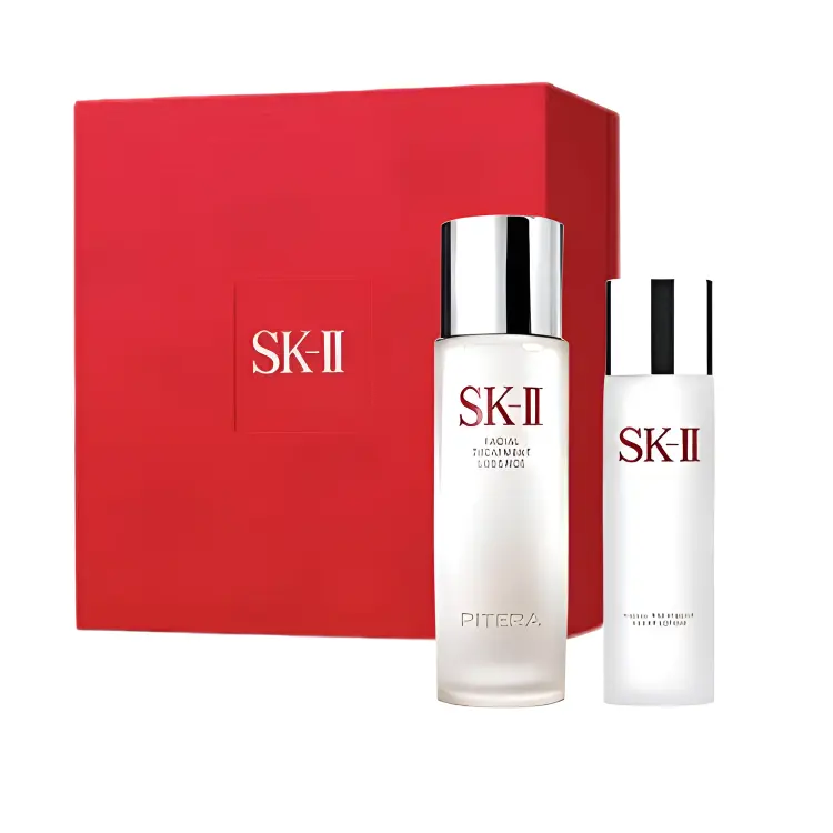 

Эссенция-лосьон miracle water от sk ii с набором средств для ухода за кожей, придающим чистый блеск: успокаивающий, стабилизирующий, осветляющий, увлажняющий SK-II