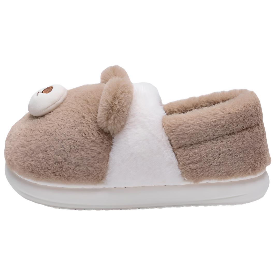 

TZLDN Скользоустойчивые утепленные полувысокие повседневные ботинки унисекс коричневые, цвет Brown