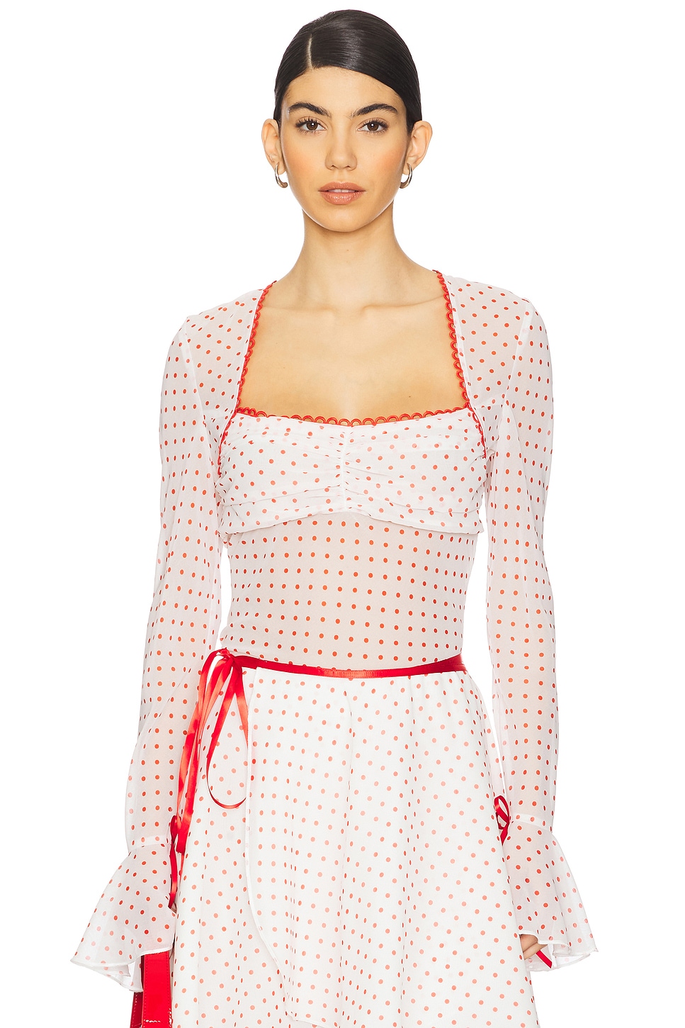 

Топ "Franny" Tyler Mcgillivary, polka dot
