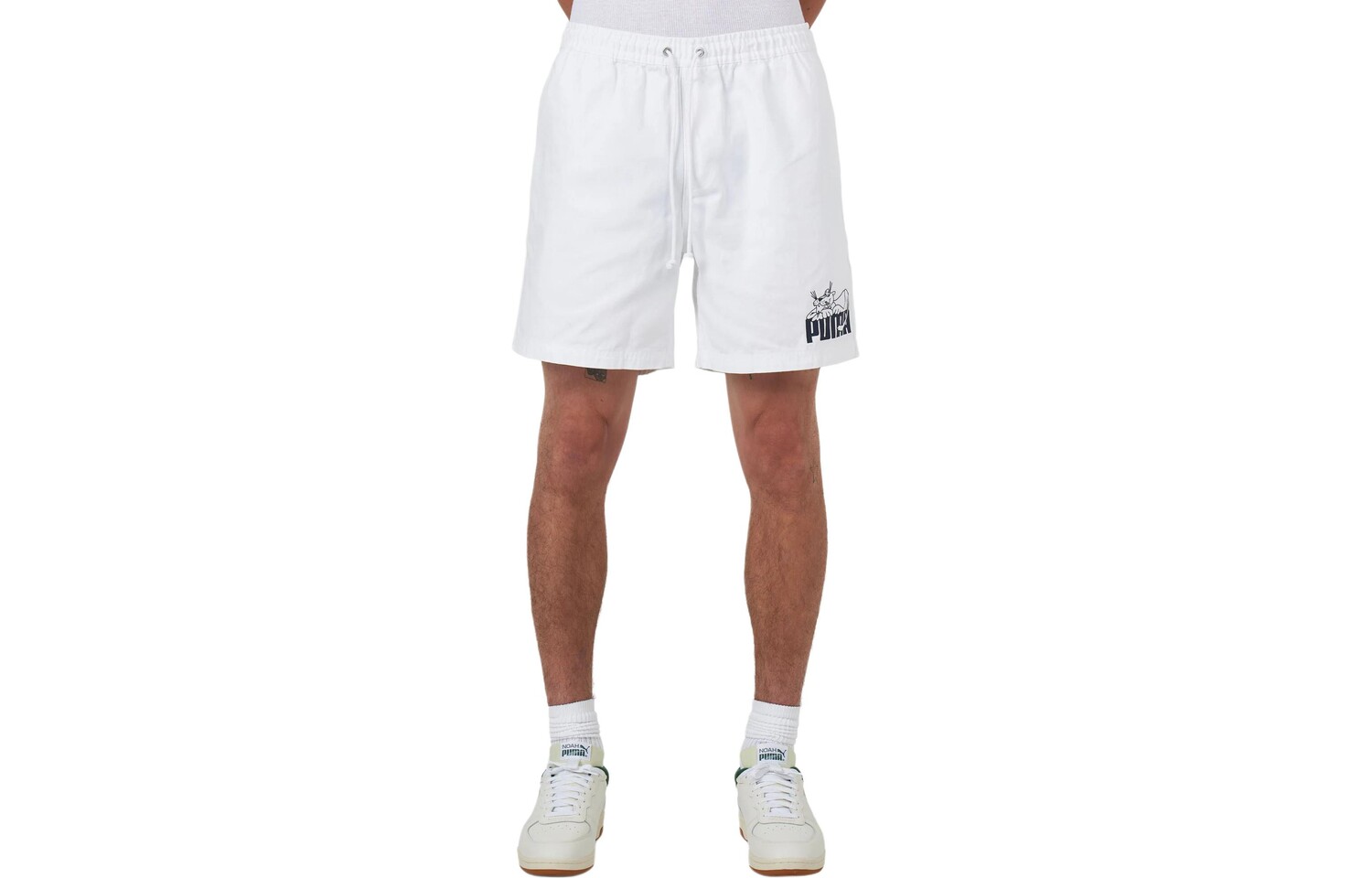 

Noah XX NOAH повседневные шорты мужские белые Puma, белый