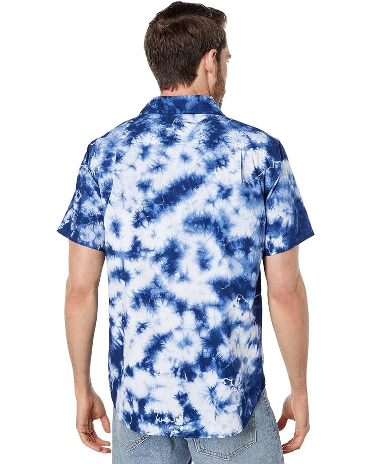 

Рубашка Outerknown BBQ Shirt, цвет Lapis Tie-Dye