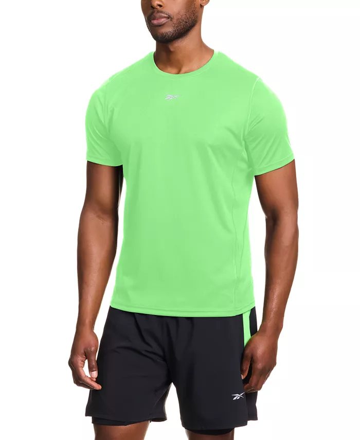 

Мужская беговая футболка Run Regular-Fit Speedwick Reebok, зеленый