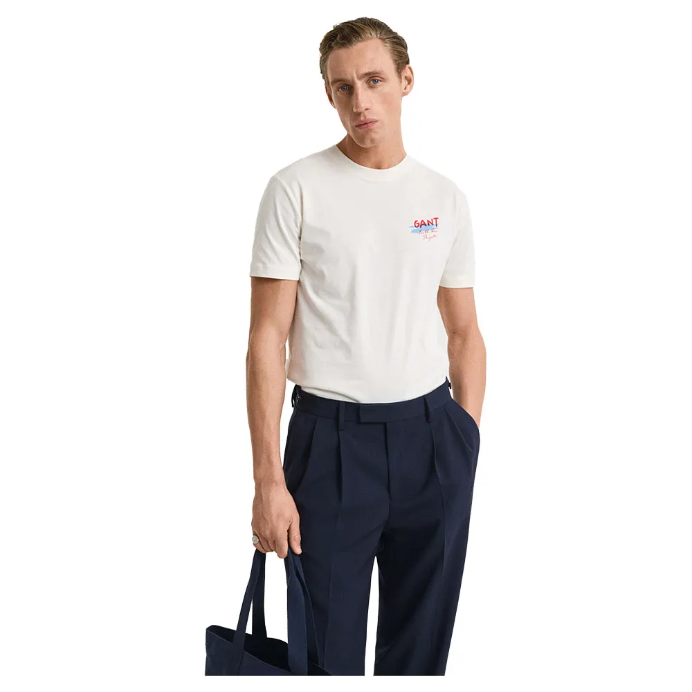 

Футболка с коротким рукавом Gant 2003321, белый