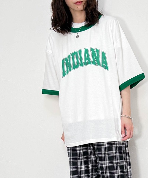 

Футболка из джерси, меланжевая, с контрастной отделкой Anytime Songs, бело-зеленый